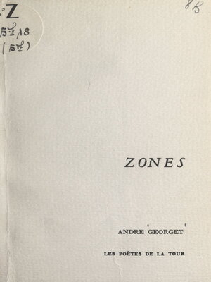 cover image of Zones